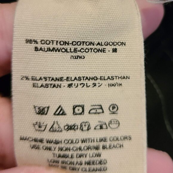 FREE PEOPLE Montella Pinstripe Crop Skinny Pants, Size 2 - Picture 8 of 8